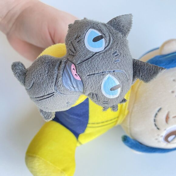 CORALINE AND THE CAT 9" PLUSH PHUNNY Laika By Kidrobot 2020 Yellow - Picture 4 of 5